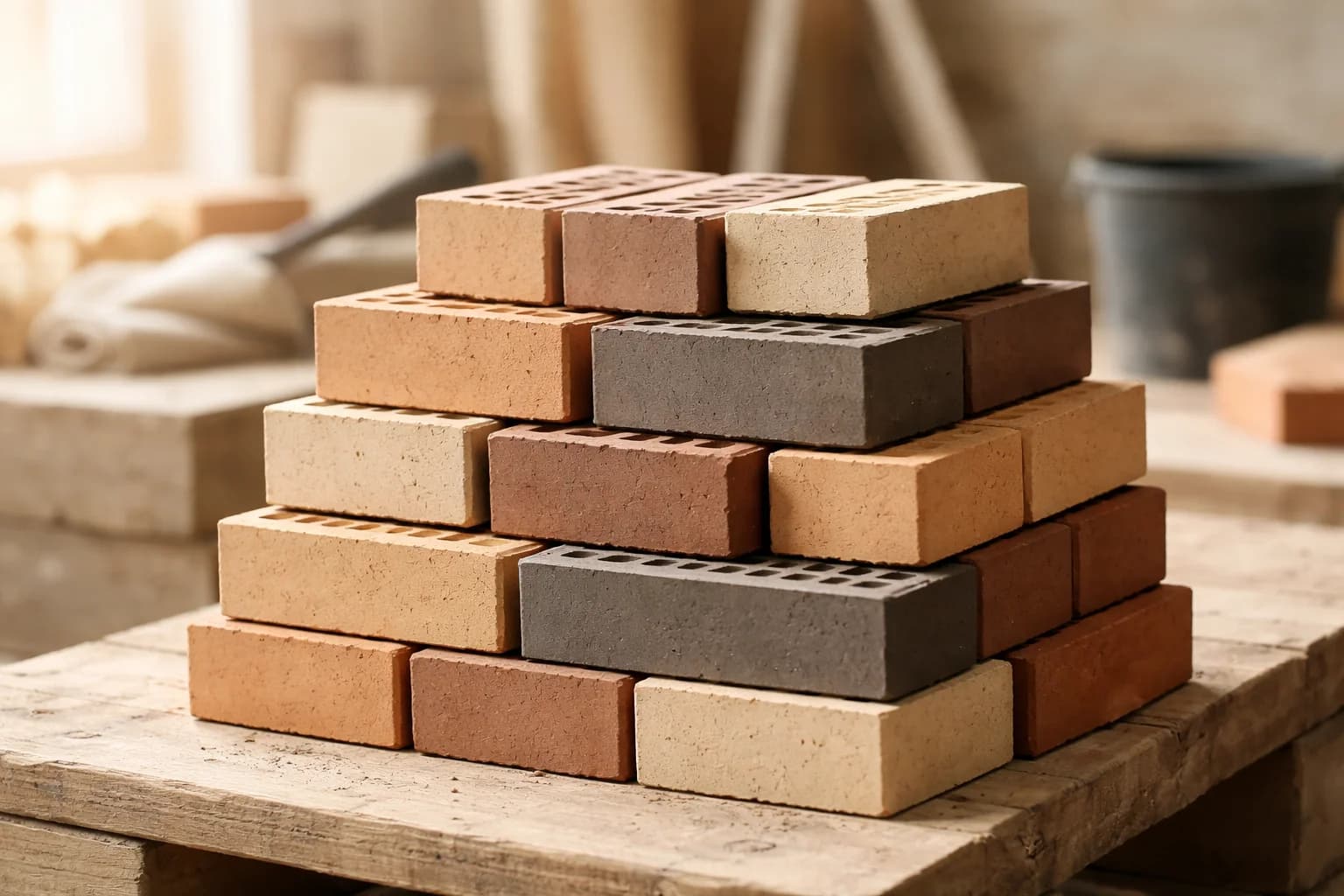 Logo profesional para Albañil