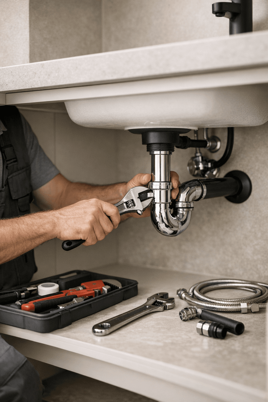 Logo profesional para Fontanero