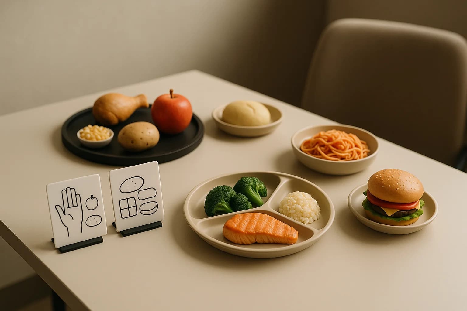 Sitio web rápido para Dietista