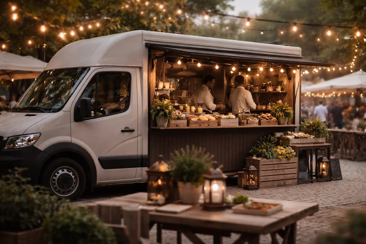 Logo profesional para Food truck